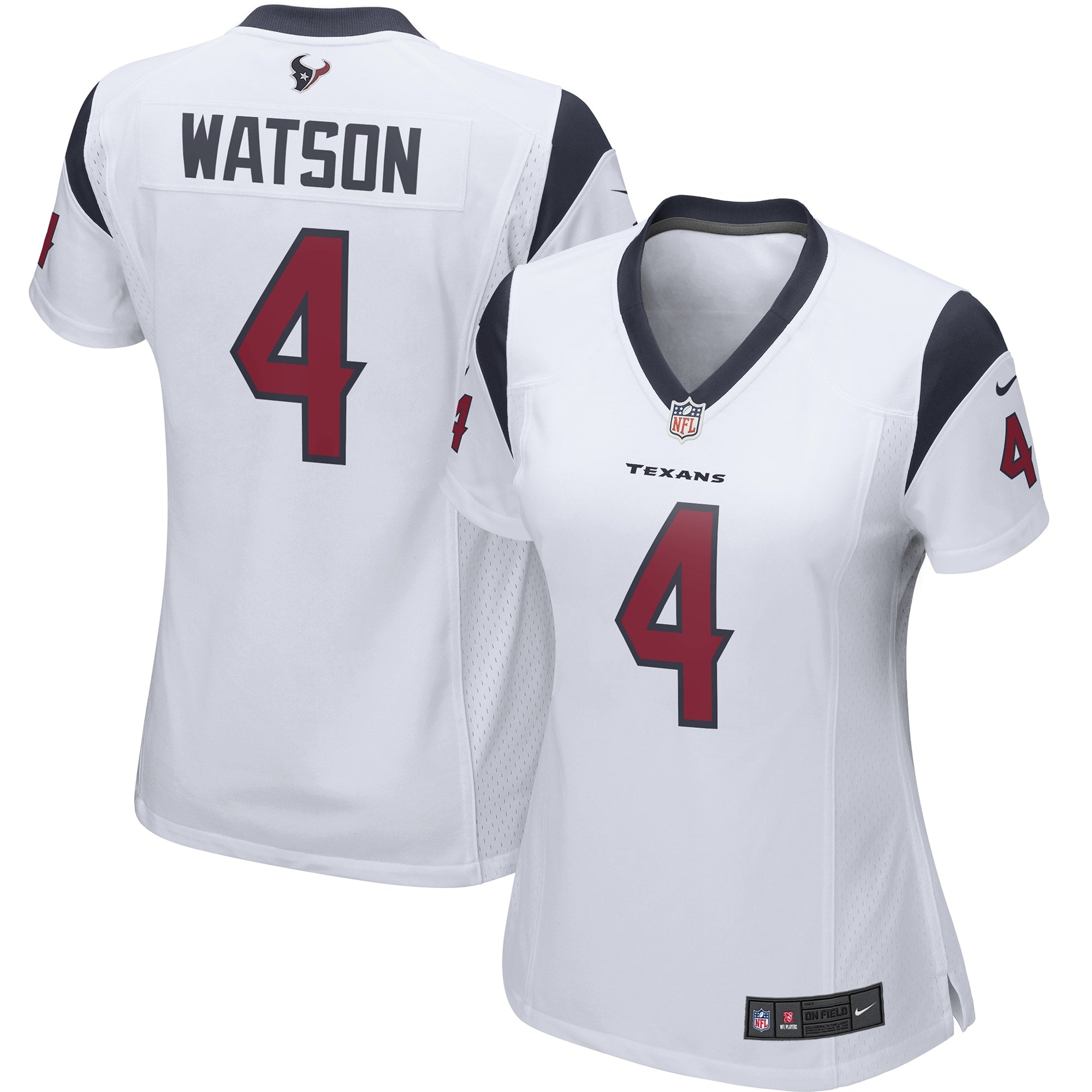 Deshaun Watson Houston Texans Nike Women's Game Player Jersey - Navy/Red/White