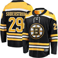 Victor Soderstrom Boston Bruins  Home Breakaway Jersey - Black