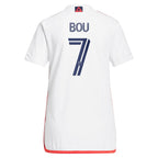 Gustavo Bou New England Revolution adidas Women's 2024 Defiance Replica Jersey - White