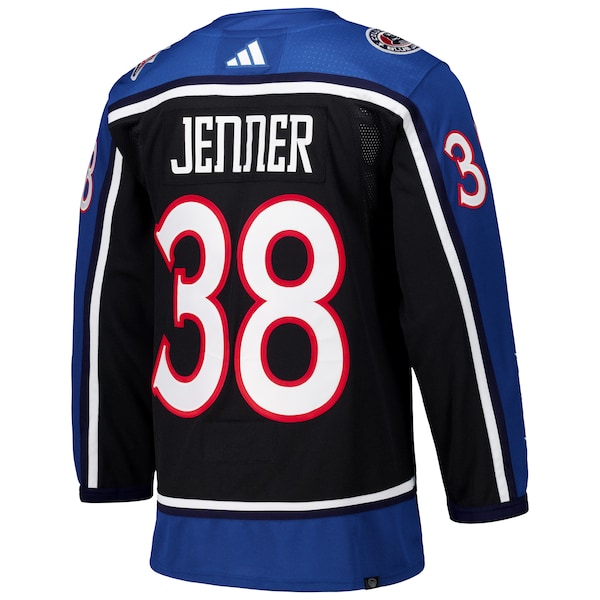 Boone Jenner Columbus Blue Jackets adidas Reverse Retro 2.0 Authentic Player Jersey - Black