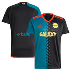 LA Galaxy adidas Women's 2024 Archive Replica Jersey - Black
