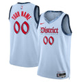 Washington Wizards Nike Unisex 2024/25 Custom Swingman Jersey - City Edition - Powder Blue