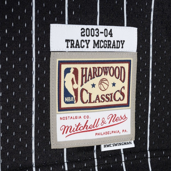 Tracy McGrady Orlando Magic Hardwood Classics 2003/04 Split Swingman Jersey - Blue/Black
