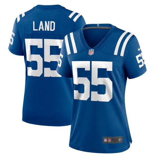 Isaiah Land Indianapolis Colts Nike Women's Team Game Jersey -  Royal