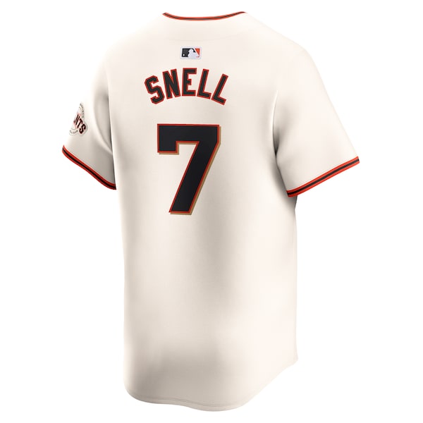 Blake Snell San Francisco Giants Nike Home Limited Jersey - Cream/Gray