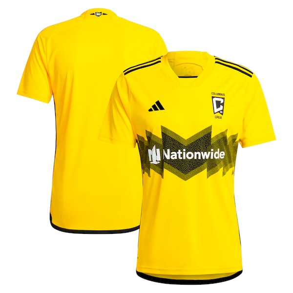Columbus Crew adidas 2024 The Home Kit Replica Jersey - Yellow