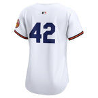 Baltimore Orioles Nike Women's 2024 Jackie Robinson Day Home Limited Jersey – White