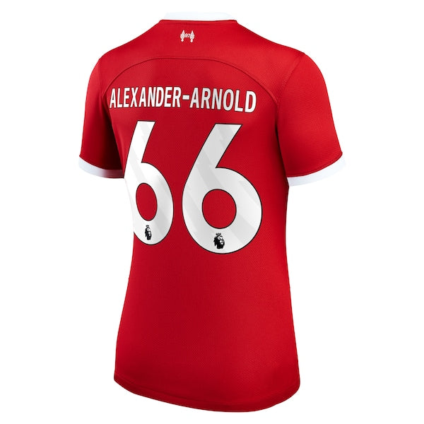 Trent Alexander-Arnold Liverpool Nike Women's 2023/24 Home Replica Player Jersey - Red/White