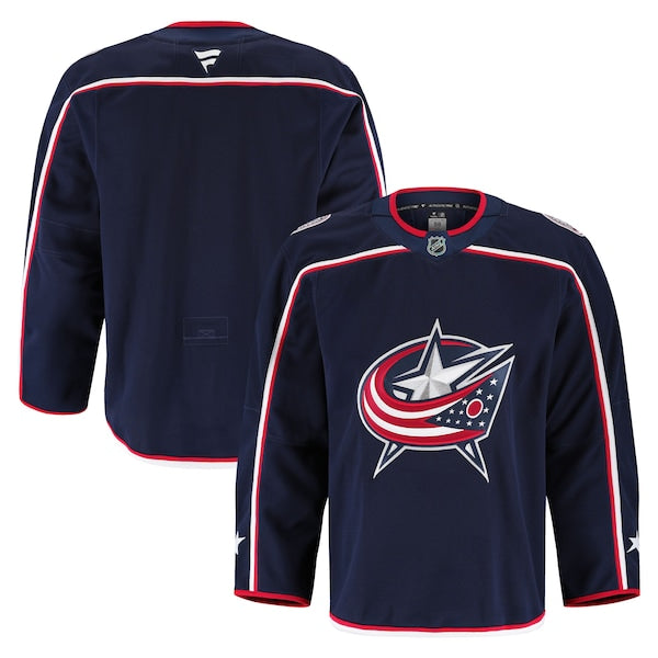 Columbus Blue Jackets  Home Authentic Pro Jersey - Navy