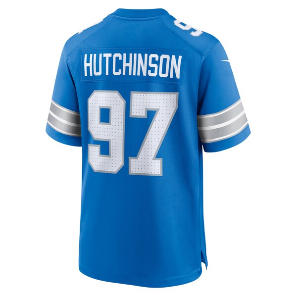 Aidan Hutchinson Detroit Lions Nike Game Jersey - Blue/Black/White