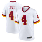 Frankie Luvu Washington Commanders Nike Game Super Bowl Era Jersey - White