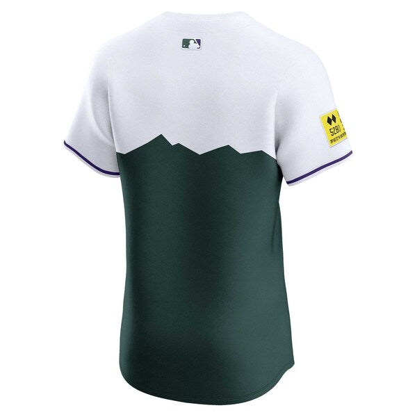Colorado Rockies Nike City Connect Elite Jersey - Green
