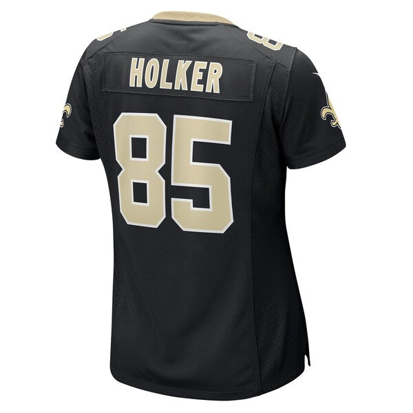 Dallin Holker New Orleans Saints Nike Women's  Game Jersey -  Black