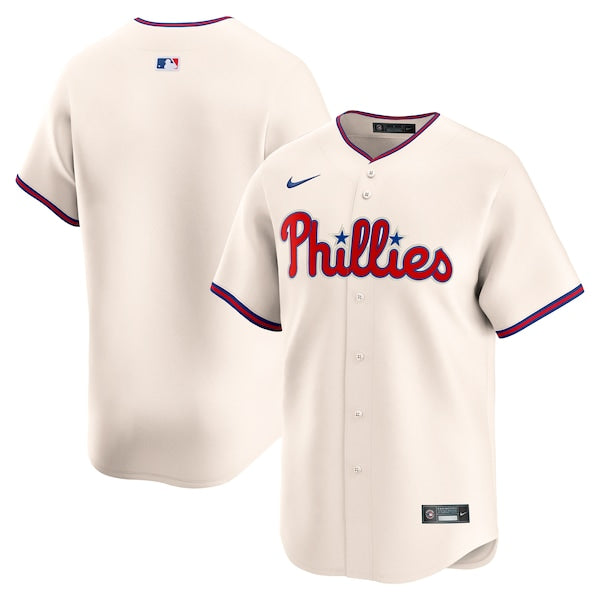 Philadelphia Phillies Nike Alternate Limited Jersey - Cream