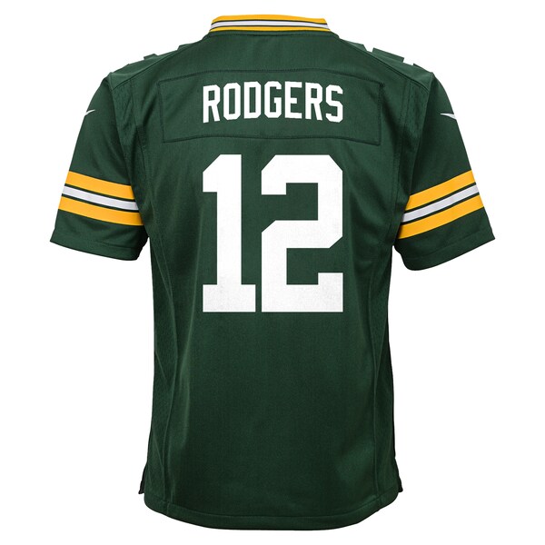 Aaron Rodgers Green Bay Packers Nike Youth Game Jersey - Green