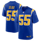 Junior Seau Los Angeles Chargers Nike Retired Player Alternate Game Jersey - Royal/Powder Blue