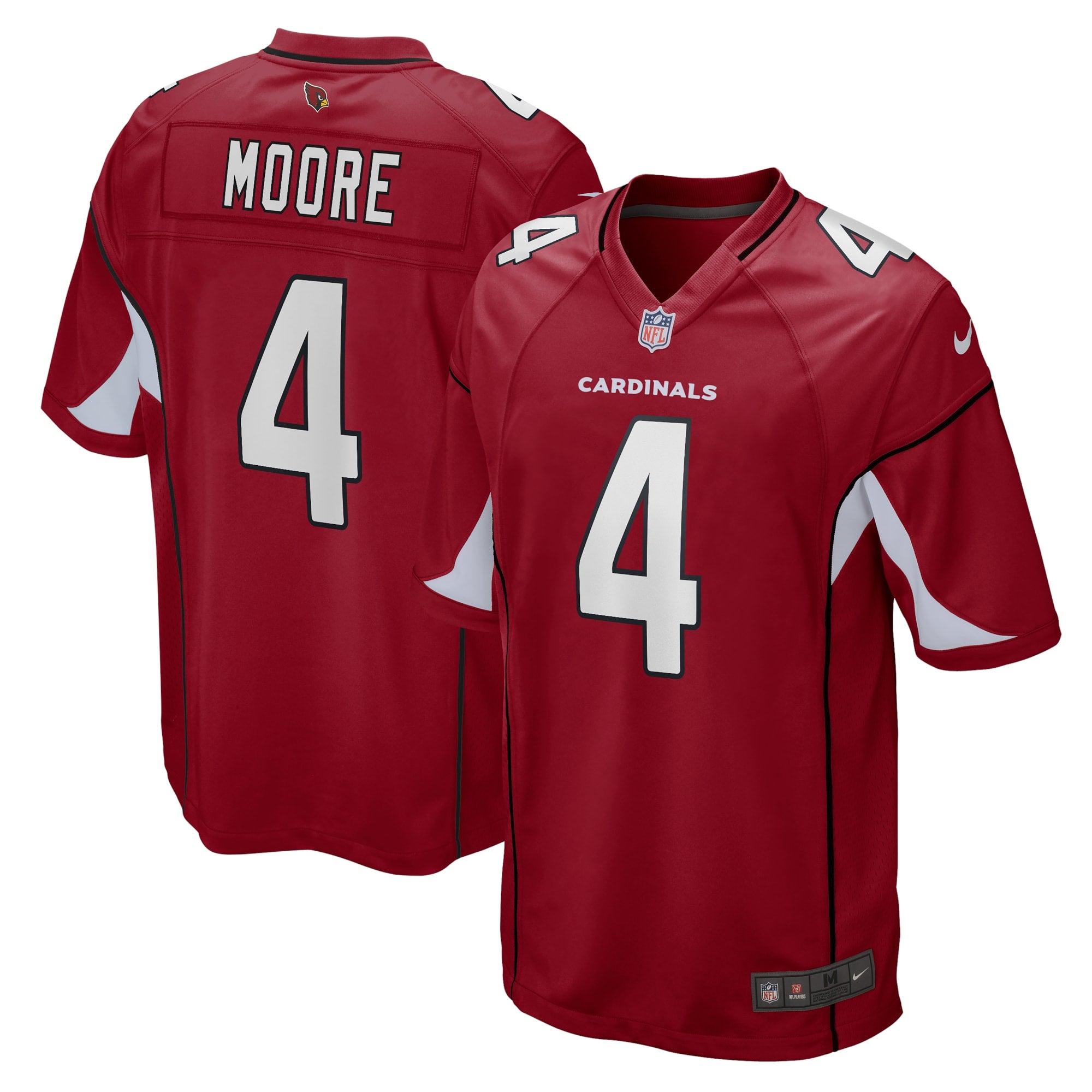 Rondale Moore Arizona Cardinals Nike Game Jersey - Black/Cardinal
