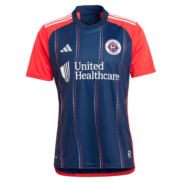 New England Revolution adidas 2024 Boston Tea Party Replica Custom Jersey – Navy