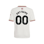 Arsenal adidas 2025/26 Third Replica Custom Jersey - White/Red/Blue