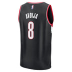 Deni Avdija Portland Trail Blazers  Youth Fast Break Replica Player Jersey - Icon Edition - Black
