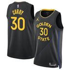 Stephen Curry Golden State Warriors Jordan Brand Unisex 2024/25 Swingman Jersey - Statement Edition - Black