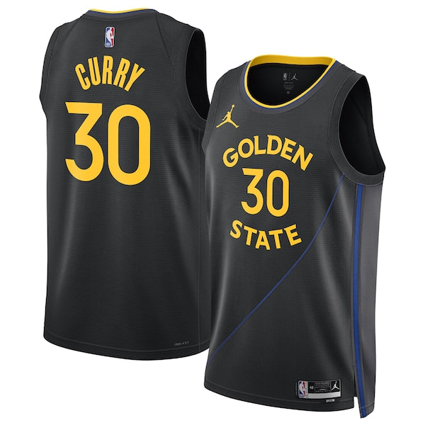 Stephen Curry Golden State Warriors Jordan Brand Unisex 2024/25 Swingman Jersey - Statement Edition - Black