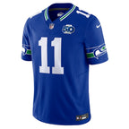 Jaxon Smith-Njigba Seattle Seahawks Nike 50th Season Vapor F.U.S.E. Limited Jersey - Royal/College Navy