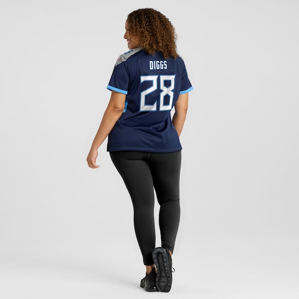 Quandre Diggs Tennessee Titans Nike Women's  Game Jersey -  Navy
