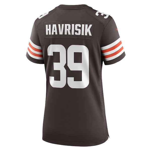 Lucas Havrisik Cleveland Browns Nike Women's Team Game Jersey -  Brown