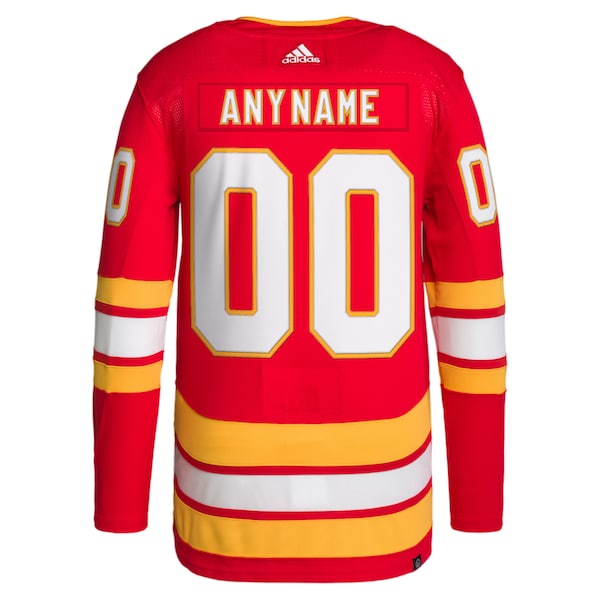 Calgary Flames adidas  Home 2020/21 Primegreen Authentic Custom Jersey - Red