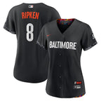 Cal Ripken Baltimore Orioles Nike Women's 2023 City Connect Replica Player Jersey - Black