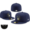 Milwaukee Brewers Dodgers New Era 59FIFTY Fitted Hat