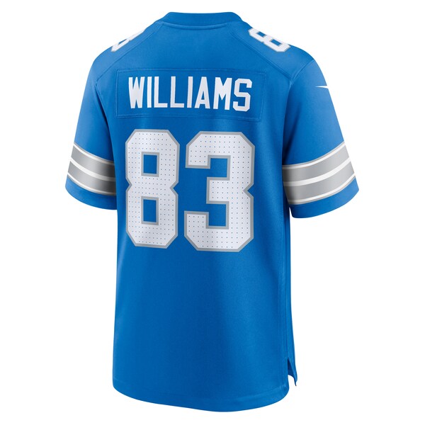 Isaiah Williams Detroit Lions Nike Game Jersey -  Blue