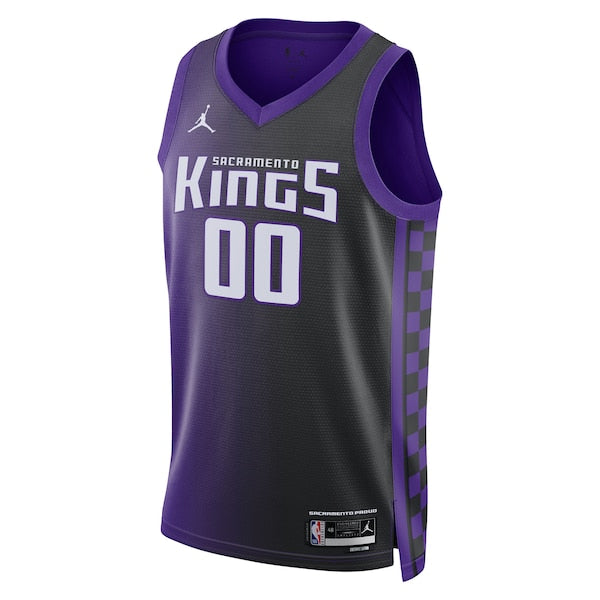 Sacramento Kings Jordan Brand Unisex Swingman Custom Jersey - Statement Edition - Purple