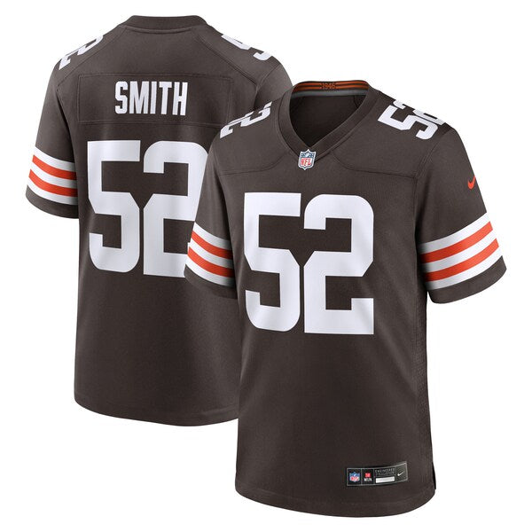 Elerson Smith Cleveland Browns Nike Team Game Jersey -  Brown