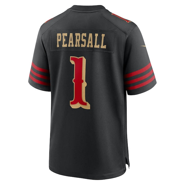 Ricky Pearsall San Francisco 49ers Nike 2025 Rivalries Collection Game Jersey - Black