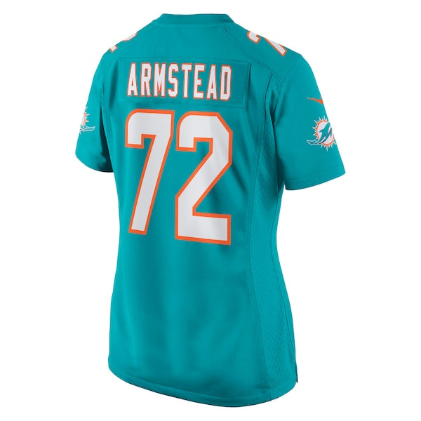 Terron Armstead Miami Dolphins Nike Women's Game Jersey - Aqua