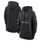 Indianapolis Colts Nike Women's 2024 NFL Crucial Catch Club Pullover Hoodie - Black
