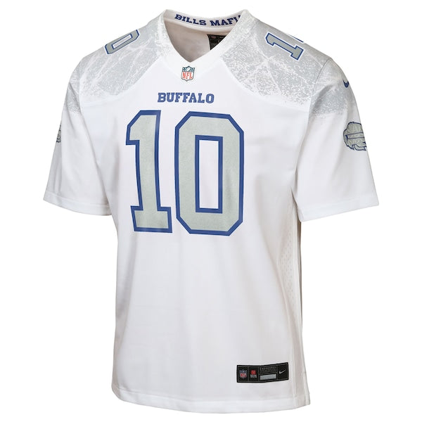 Khalil Shakir Buffalo Bills Nike Youth 2025 Rivalries Collection Game Jersey - White