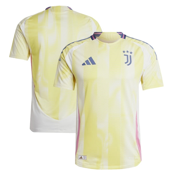 Juventus adidas 2024/25 Away Authentic Jersey - Yellow