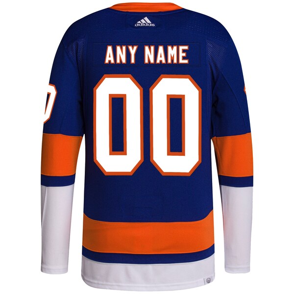New York Islanders adidas  Home  Primegreen Authentic Custom Jersey - Royal