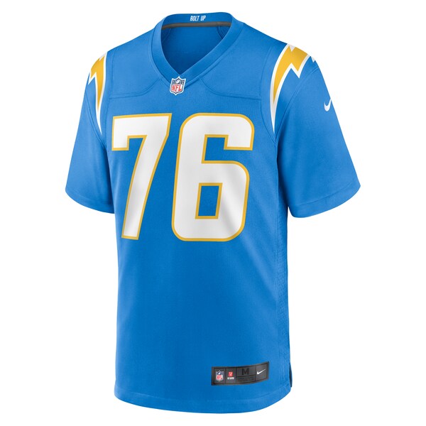 Joe Alt Los Angeles Chargers Nike 2024 NFL Draft First Round Pick Player Game Jersey - Powder Blue
