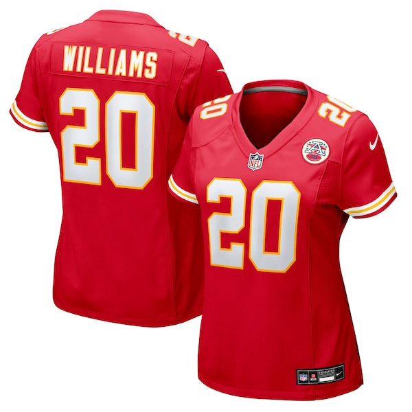Nohl Williams Kansas City Chiefs Nike Women's Team Game Jersey -  Red