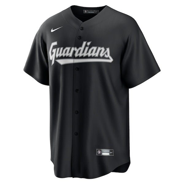 Cleveland Guardians Nike Lights Out Replica Jersey - Black