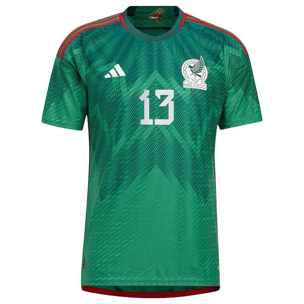 Guillermo Ochoa Mexico National Team adidas 2022/23 Home Authentic Player Jersey - Green