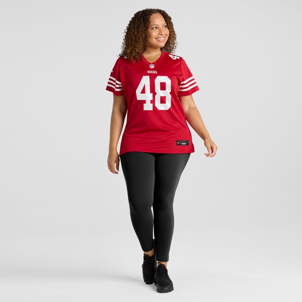 Tatum Bethune San Francisco 49ers Nike Women's  Game Jersey -  Scarlet