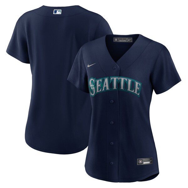 Seattle Mariners Nike Women's Alternate Replica Team Jersey - Navy