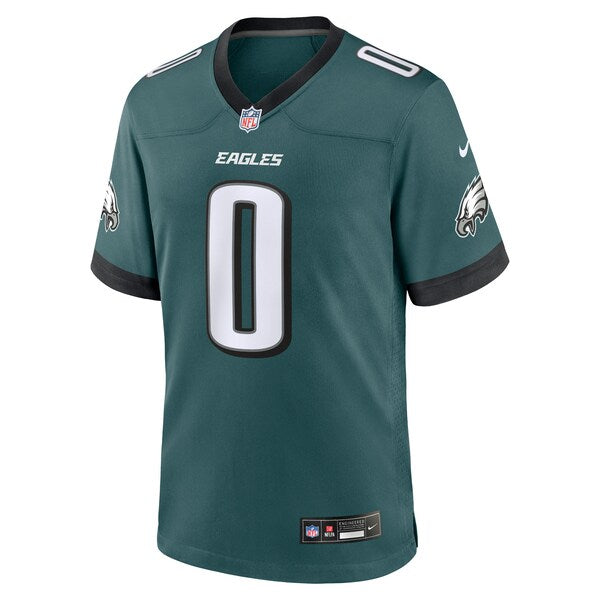 Josh Uche Philadelphia Eagles Nike Team Game Jersey - Midnight Green