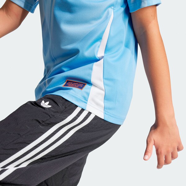New York City FC adidas Youth 2025 The Excelsior Kit Replica Jersey - Light Blue