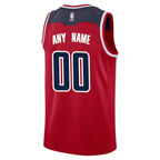 Washington Wizards Nike Swingman Custom Jersey Red - Icon Edition